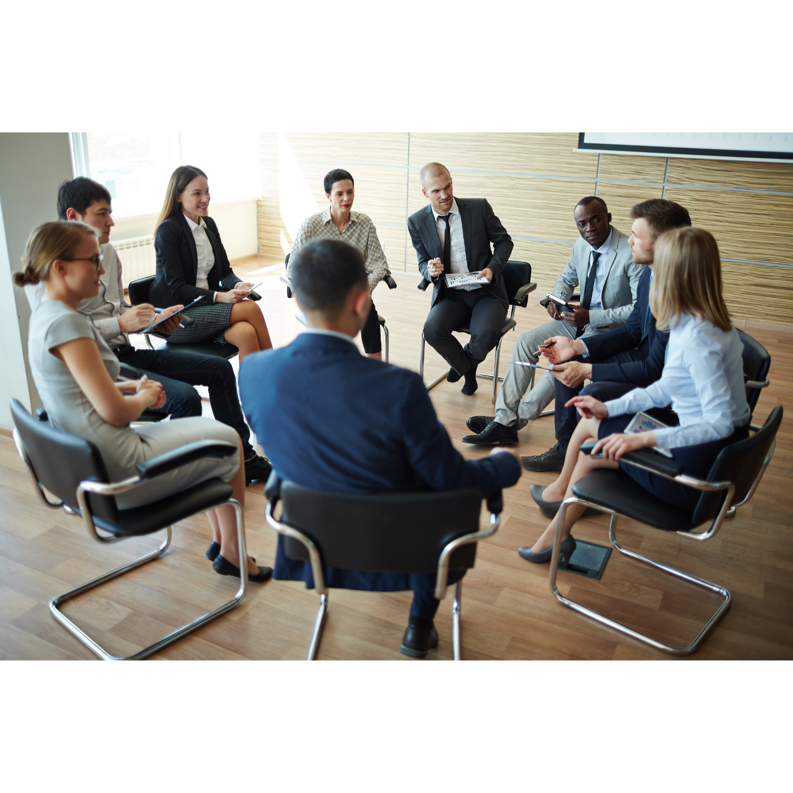 [Image de personnes en formation]